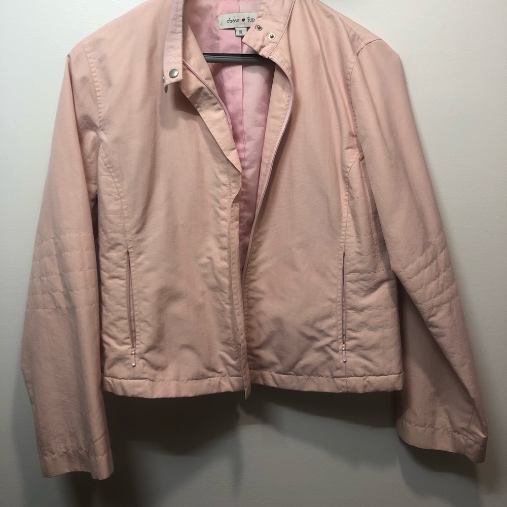 Pastel pink jacket